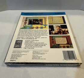 Sherlock Holmes Consulting Detective New in Box/Sealed! Turbografx 16 CD NEC DUO