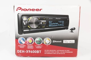 Pioneer DEH X9600BT Car Stereo Bluetooth CD Receiver USB AUX