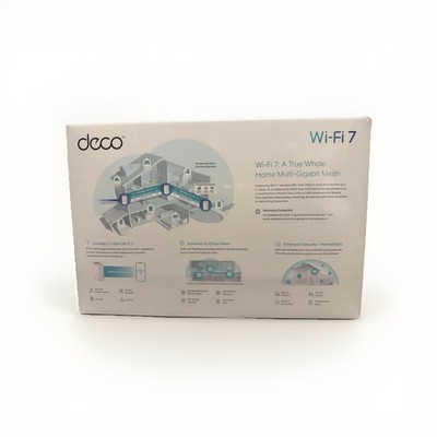 TP-LINK DECO BE11000 Wi-Fi 7 TRI-BAND WHOLE HOME MESH SYSTEM 3PACK