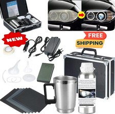 Kit de restauraci n de faros de coche, kit de reparaci n de pulido de faros, vas