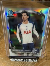 2025-26 Topps Chrome UEFA Club Competitions 1st Bowman Luca Williams-Barnett REF