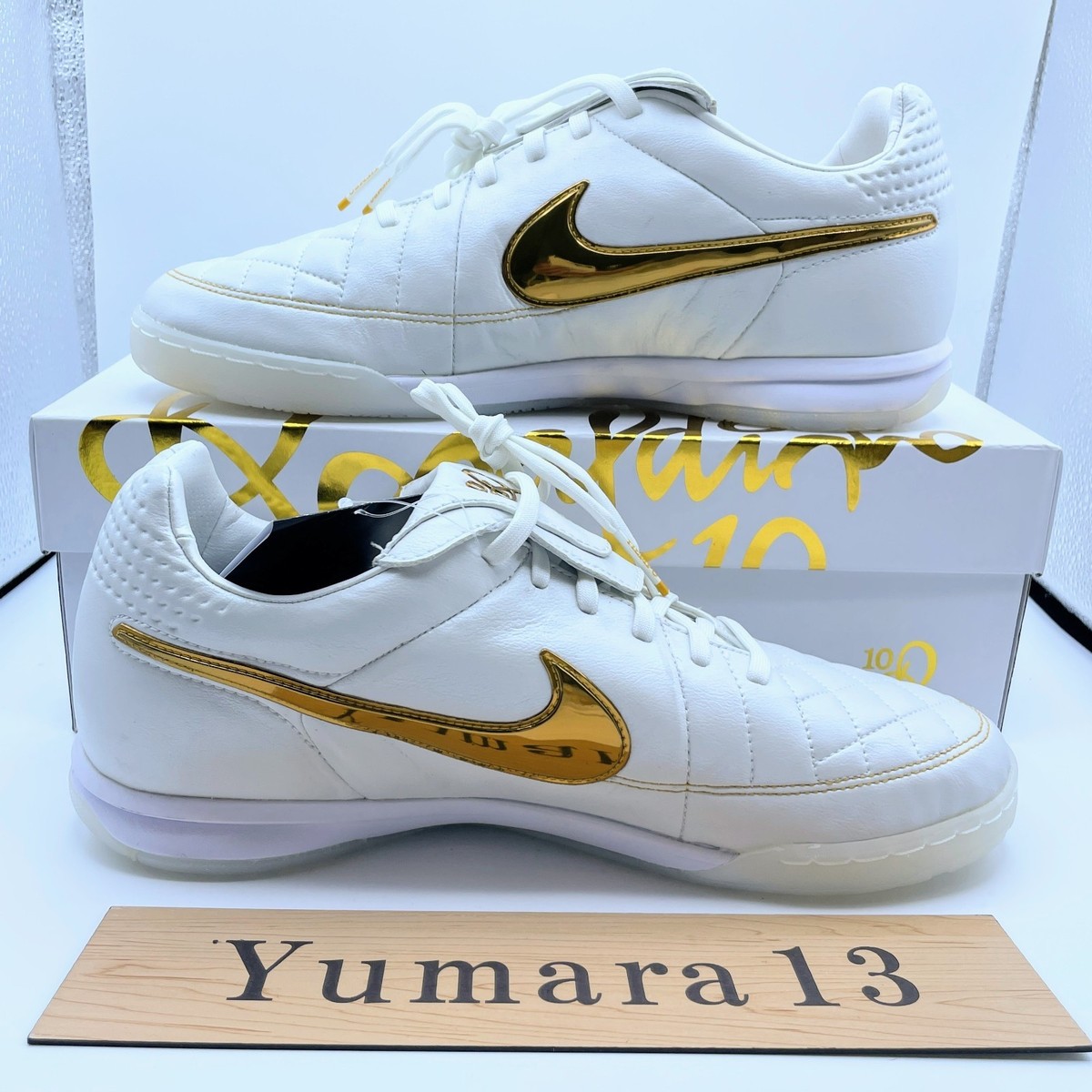 Ronaldinho × Nike Tiempo Legend Touch of Gold IF4389-100 Men's