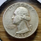 1950-P Washington Quarter - Actual Coin Shown - Free Shipping & Tracking INV#265