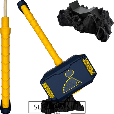 St Louis Blues Hammer #1 Mjolnir Thor's Hammer | 3D Printed Fan
