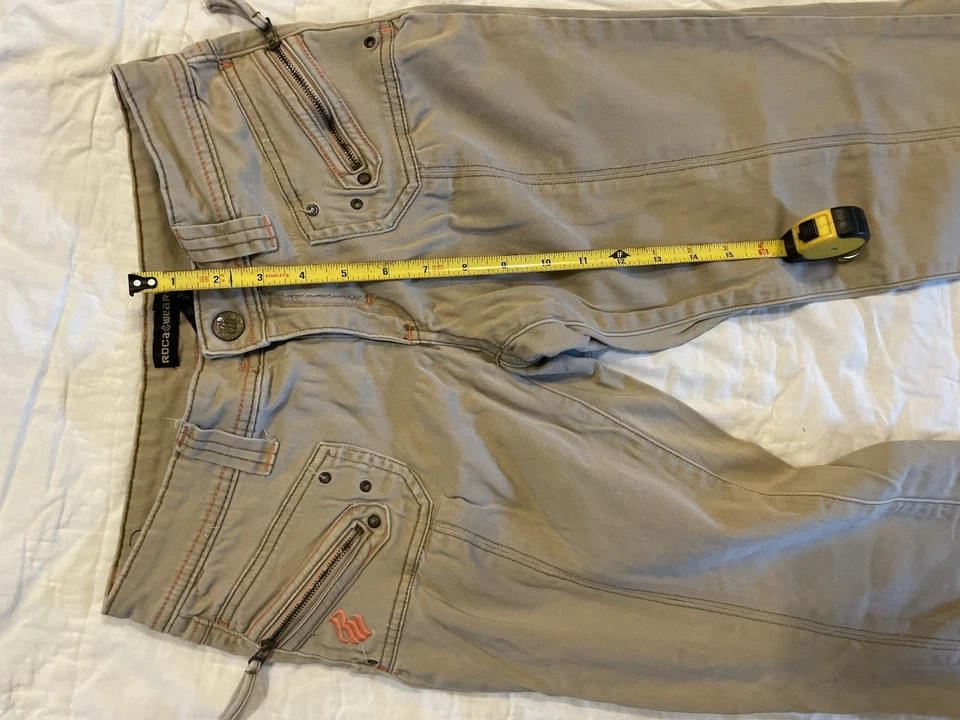 Rocawear Capris Bronceado Talla 3 Ver Fotos Detalles/Uso Foto 2 de 4