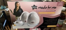 Tommee Tippee Made for Me In-Bra Wearable Electric Double Breast Pump NEW