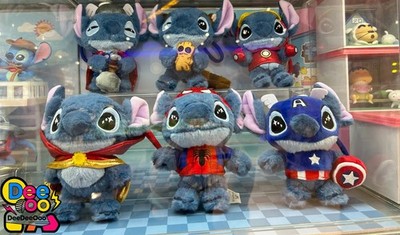 TOPTOY COSBI Marvel Stitch Series Plush Pendant Confirmed Blind TOPTOY COSBI Marvel Stitch Series Plush Pendant Confirmed Blind