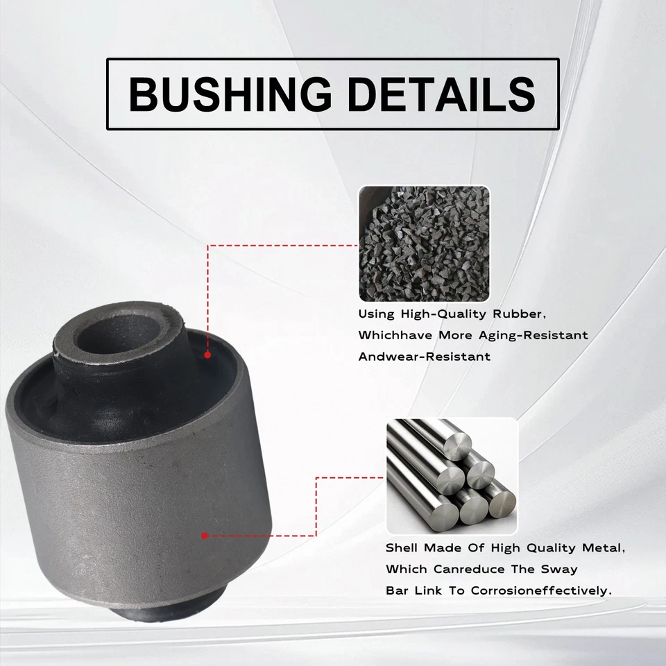 8X Rear Knuckle Bushings LH+RH Set for Nissan Altima 2007 - 2012 - Image 3 of 4