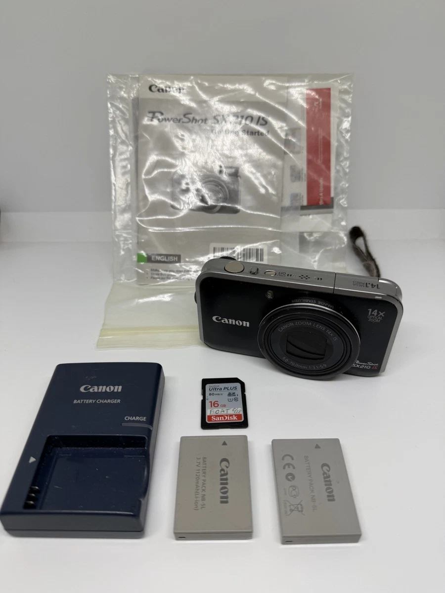 canon powershot sx210 is products for sale | eBay