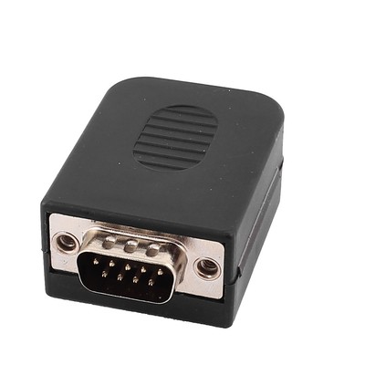 DB9 9-Pin VGA Außen Stecker Anschluss D-SUB 2 Zeile Typ Binder Adapter