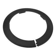 1-Pack Pipe Cover Decoration for 140mm Flange Water Pipe [Black]