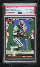 PSA/DNA 1995 Classic Pro Line Ronnie Lott PSA/DNA Authentic Card & Auto Auto HOF