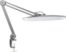 XL 2,200 Lumens LED Desk Lamp with Clamp, 24W Bright Architect Task Lamp, 20 Inc