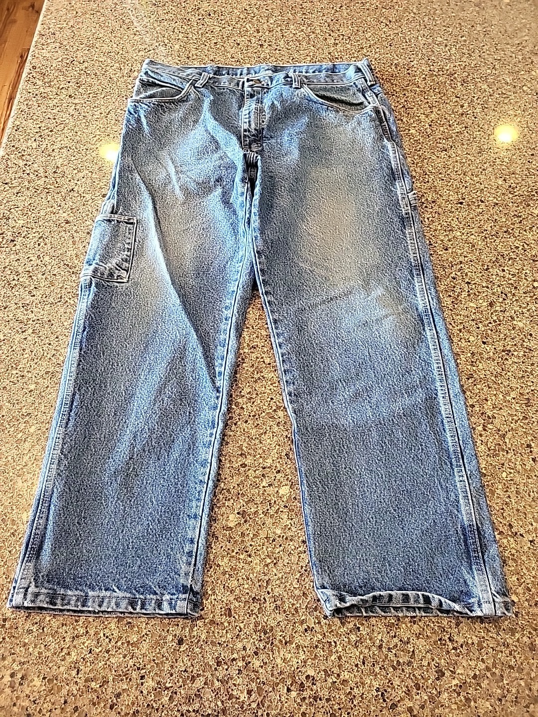 Bulwark FR Denim Jeans Fire Resistant Carpenter Mens 38 x 30 Blue Straight