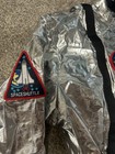 Silver Astronaut 4 Piece Set Costume M Med Kids 16 18 Helmet Gloves — photo 6