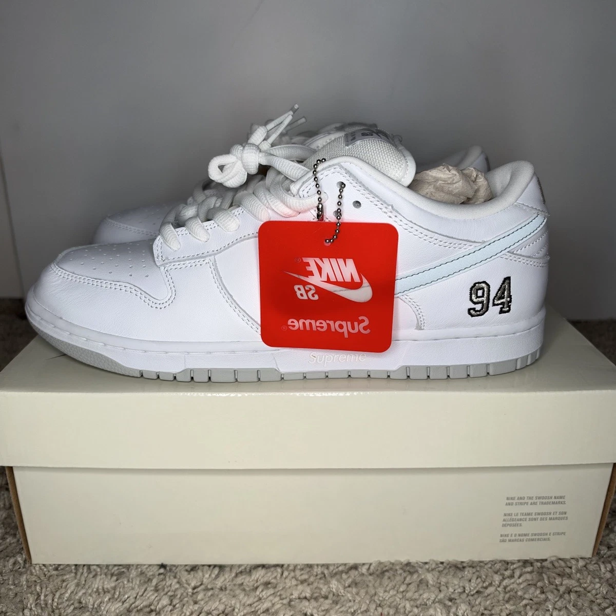Nike Dunk Supreme Low Gray for Sale | Authenticity Guaranteed | eBay