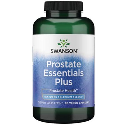 Swanson Prostate Essentials Plus 90 Veg Capsules