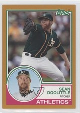 2015 Topps Archives Gold 4/50 Sean Doolittle #254 0f1b