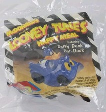 1991 Vtg McDonald's Happy Meal Toy Warner Bros Looney Tunes Daffy Bat Duck MIP