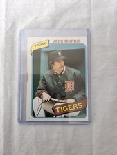 Topps 1980 Jack Morris #371 Detroit Tigers Baseball Card