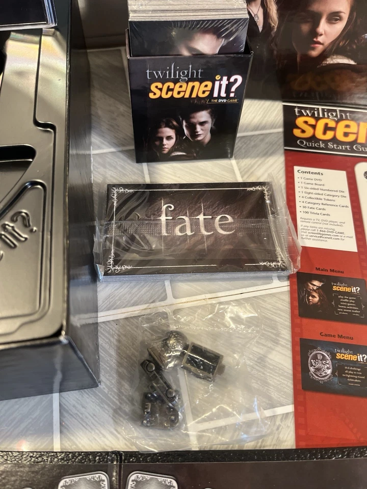 Screenlife Scene-it Twilight Edition Open Never Used Items Still Sealed - Image 2 of 4