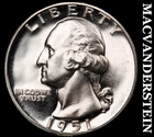 1951 Washington Quarter- Silver Choice Gem Proof Luster No Reserve #i2436