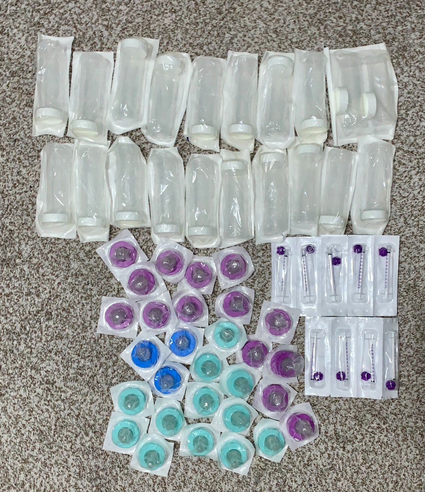 NEW Enfamil Baby Bottles, Nipples, and Syringes: Hospital Ba