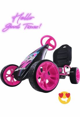 #ad #ad Hauck Sirocco Racing Clutch Free Go Kart Low Profile Rubber Tires Pink NEW $152.98