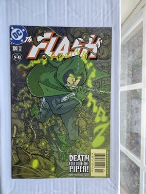 Flash #190 Newsstand 1:20 Rare 1,570 Copies Zoom App Pied Piper DC Comics 2002