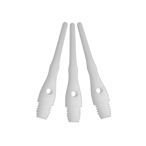 Viper Tufflex III 2BA White 1000ct Soft Dart Tips - Picture 2 of 2