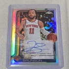 2025-26 Topps Chrome Jalen Brunson Autograph Refractor #101 Knicks Auto