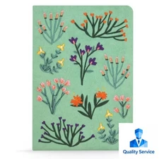 Denik Petite Blooms Embroidered Journal