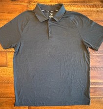 Hurley Men's Ultra Soft Stretch Moisture Wicking Performance Golf Polo Shirt