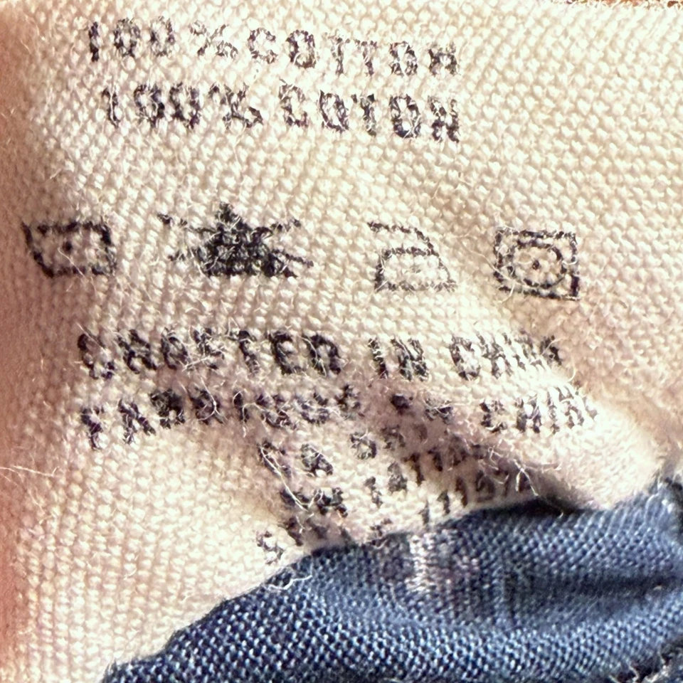 Frank & Oak Dress Shirt Mens Blue Oxblood Floral Print Button Down Size XL - Image 4 of 4