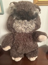 Vintage 1984 Kenner Star Wars ROTJ Ewok Paploo 16 Plush Nice No Hood