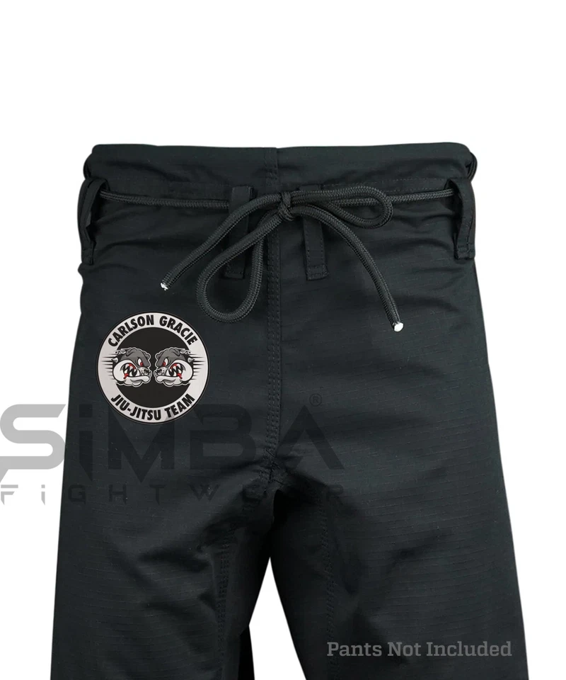 Carlson Gracie Embroidery Patches BJJ Gi Patches BJJ Embroidery Patch Pack of 3 - Image 4 of 4