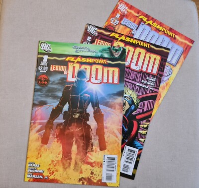 Flashpoint: Legion of Doom #1-3 Komplettset DC Comics Neuwertig