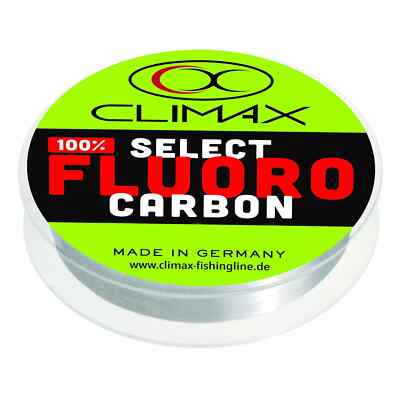 Climax Select Fluorocarbon Forellen 25m Angelschnur 0,185mm 2,8kg  0,25 /m