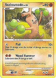 Pokemon Diamond and Pearl Majestic Dawn- Sudowoodo (Uncommon) Card 48/100