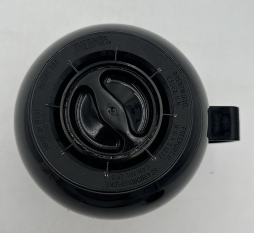 THERMOS Kaffeekanne Modell 360 Krug Karaffe schwarz Vintage West Germany Food Serv - Bild 7 von 7