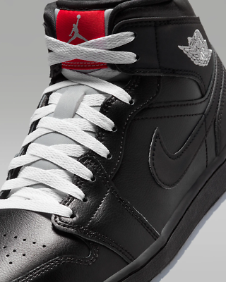 Size 7 - Air Jordan 1 SE Mid Black Metallic Reimagined for