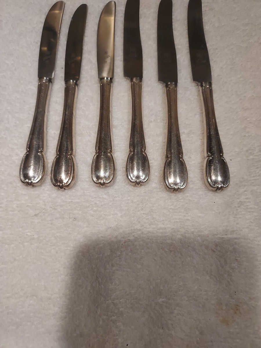 Vtg Lot of 6 WMF 90 Friodur Inox And NICHT ROSTEND Silver plate