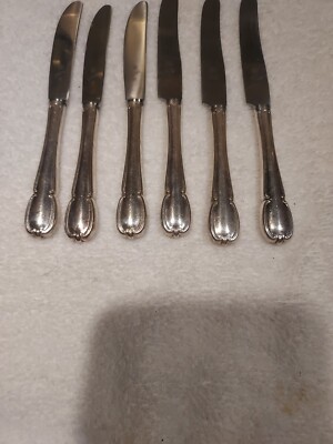 Vtg Lot of 6 WMF 90 Friodur Inox And NICHT ROSTEND Silver plate