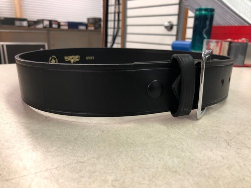 Boston Leather 6505-1-28N Nickel Plain 