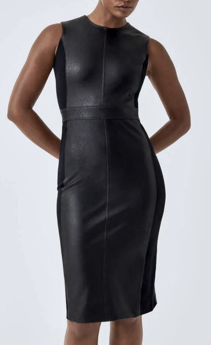 chinese dress ladies Spanx Shaping Ponte Mini Dress – Allie and Me Boutique