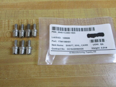 ICI Manufacturing 179K198H01 Shaft, WHL, CARR (Pack of 7)