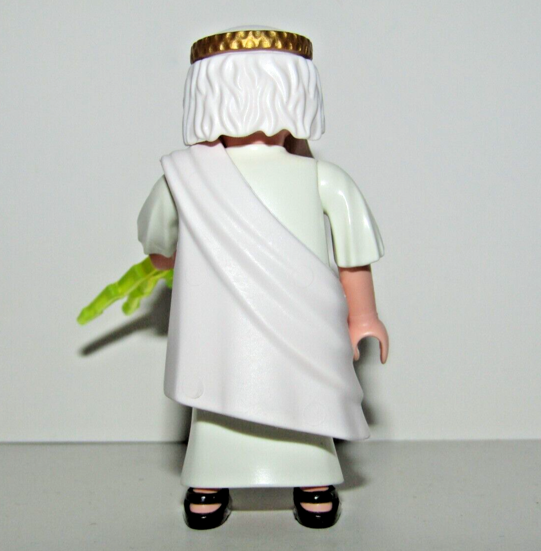 Playmobil Zeus Greek God greek mythology w/ white robe and