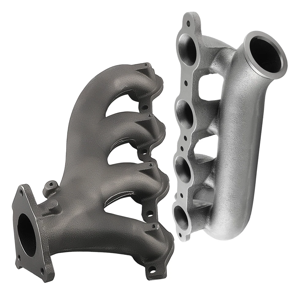2x Turbo Exhaust Manifold For Chevy Silverado for GMC Sierra 1500 LS Vortec - Image 2 of 4