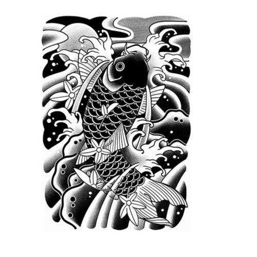 T# 2PCS Body Art Temporary Tattoo Useful Temporary Tatoo Sticker for Adult Women - Picture 8 of 12