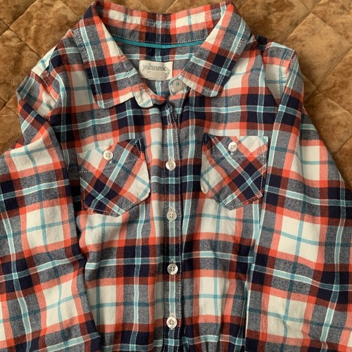 Johnnie B Girls Shirts Romper 13-14 Plaid - Picture 3 of 6